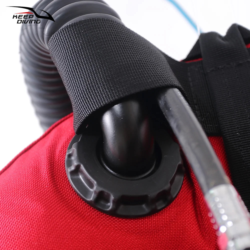 1Pcs 30LBS Scuba Diving BCD Donut Wing Single Tank Tech Dive Cylinder Buoyancy Compensator Safety Equipment