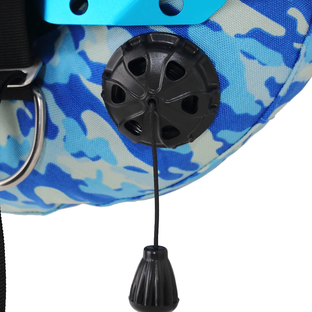 1Pcs 30LBS Scuba Diving BCD Donut Wing Single Tank Tech Dive Cylinder Buoyancy Compensator Safety Equipment