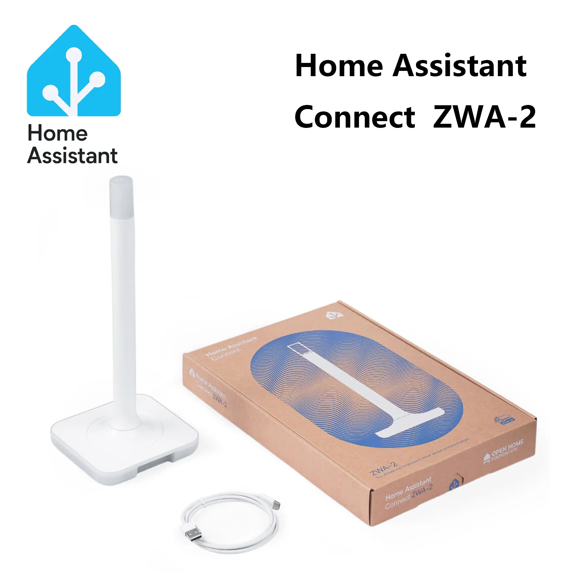Home Assistant Connect ZWA-2 Smart home adapter Wireless Communication for Open Home Z-Wave adapter