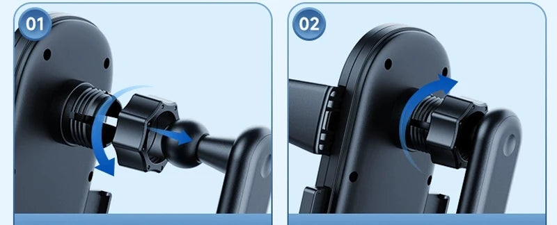 For Leapmotor T03 2020 2021 2022 2023 2024 Car Phone Holder Wireless Charging Bracket Base Gravity Stand Phone Mount Accessories