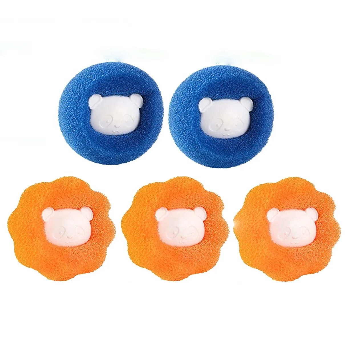 3-10 Pcs Reusable Laundry Balls Pet Hair Remover Washing Machine Lint Catcher Filter Balls Lint & Fur Remover for Clothes Home