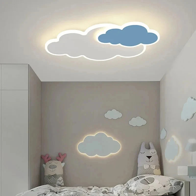 Cloud Shaped Children's Room Bedroom LED Ceiling Lamp Nordic Modern Living Room Decoration Home Dining Room Kitchen Chandelier