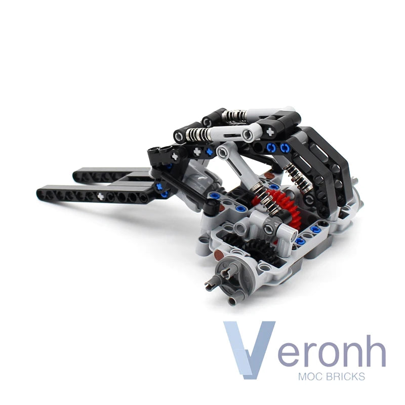 MOC High-Tech Off-Road Vehicle Rear Suspension with Drive System Kit Building Blocks Compatible Technical RC Buggy Bricks Toys