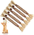5 Pack Silvervine Sticks Cat Chew Toys, Cat Dental Toy for Kitten Teeth Cleaning & Pet Friendly Gift