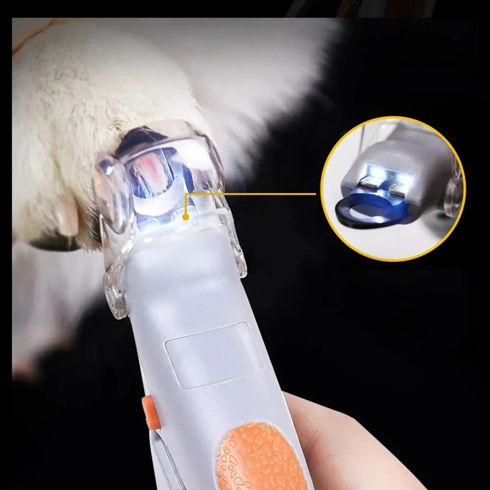 Professional Pet Nail Clipper Scissors With LED Light Cat Dog Nail Clipper Tool Scissors Nail Toeclaw Cutter Scissors Pet Supply