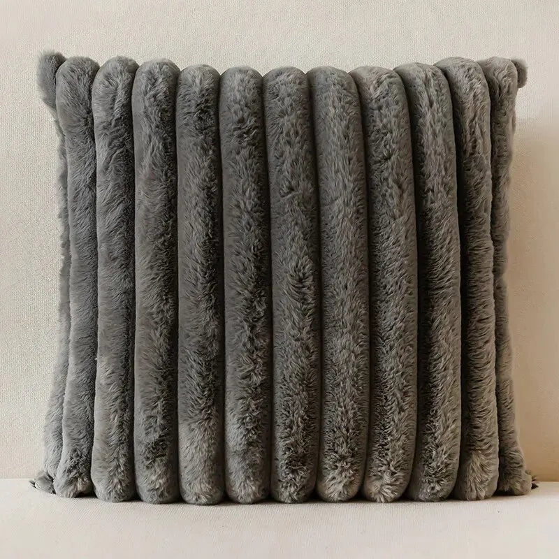 1pc Stripe Corduroy Pillow Case Creative Home Fabric PillowCushion For Sofa Bedroom Car, Home Decoration Home Decor Room Decor