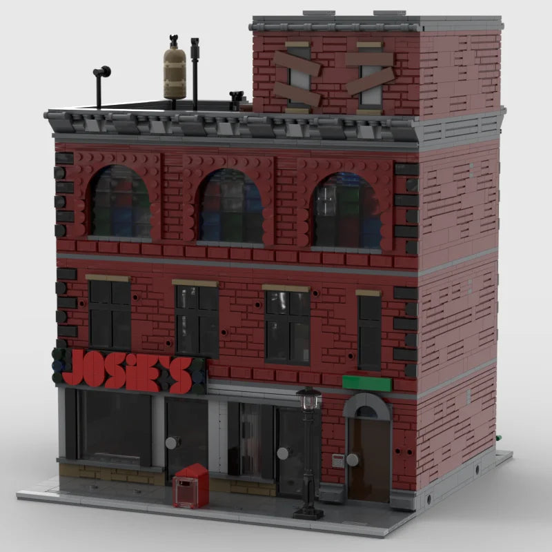 New 4245Pcs Hot Famous Hero Movie Moc Hells Kitchen Model Building Blocks Diy Creative Ideas Kid Toy Birthday Christmas Gift