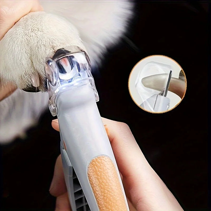 Professional Pet Nail Clipper Scissors With LED Light Cat Dog Nail Clippers Tool Scissors Toeclaw Cutter Scissors Pet Supply