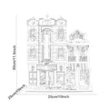 2026 NEW 2899pcs Home Decoration Club Compatible 0312 Birthday Christmas Gift City Street View DIY Model