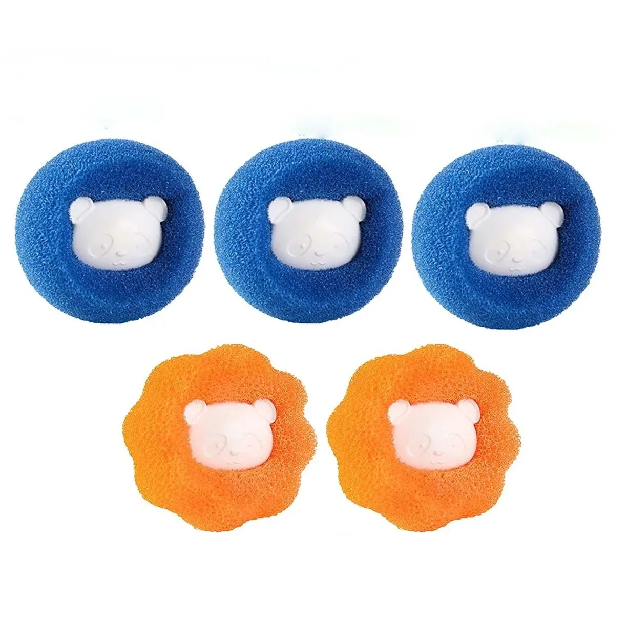 3-10 Pcs Reusable Laundry Balls Pet Hair Remover Washing Machine Lint Catcher Filter Balls Lint & Fur Remover for Clothes Home