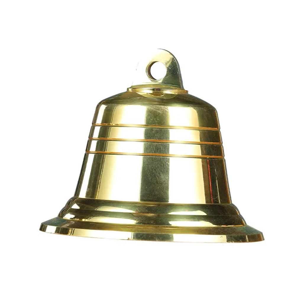 1pc Brass Bell Pendants 5/6/7Inch Wind Bell Hanging Decoration Jingle Bells For Festival Party Garden Home Decor Wind Chimes