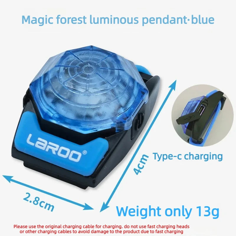 Dog Glow-in-the Dark Pendant Walk Dogs Pet Fun Led Rechargeable Pendants Waterproof Night Prevent Lost Pet Products Accessories