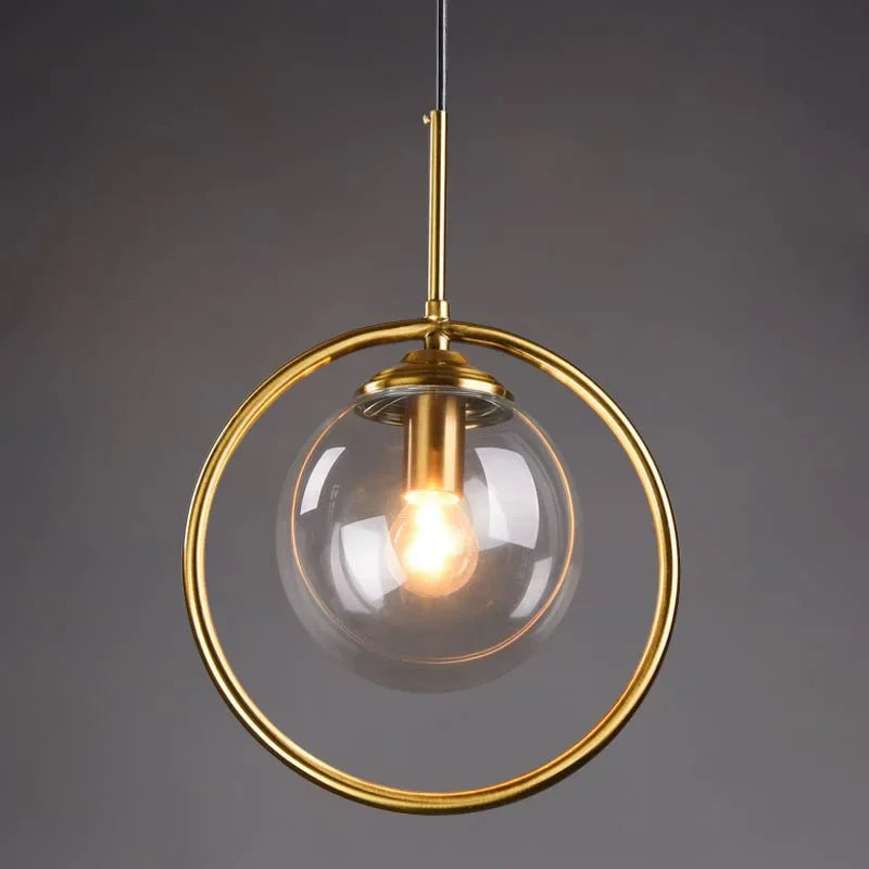 Modern Led Bedside Pendant Light Fixture Nordic Indoor Golden Iron Hanging Lamp Luminaire Kitchen Dining Room Home Decor Lights