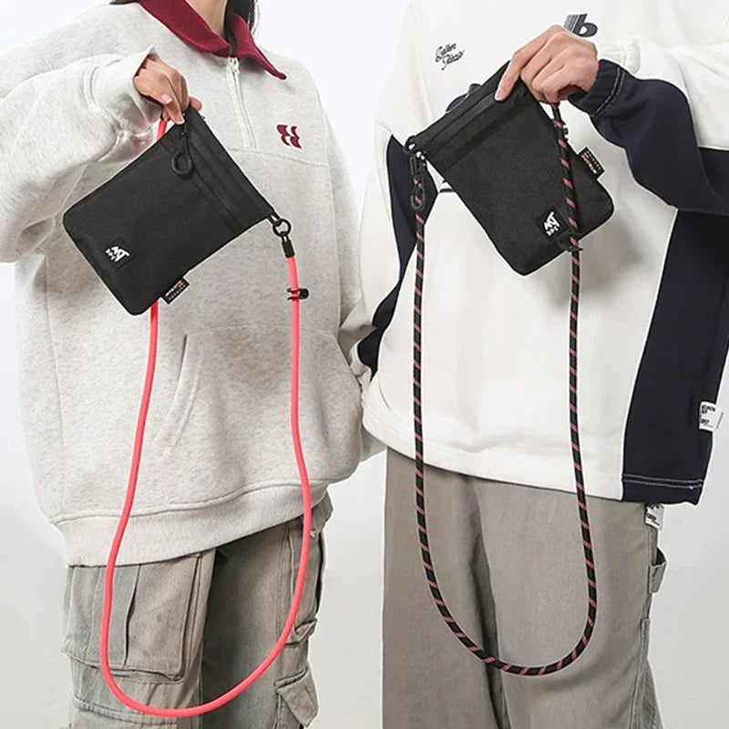 Nylon Lanyard Small Shoulder Bag for Boys Original Niche Commuter Mobile Phone Bag for Girls Crossbody Small Shoulder Bag