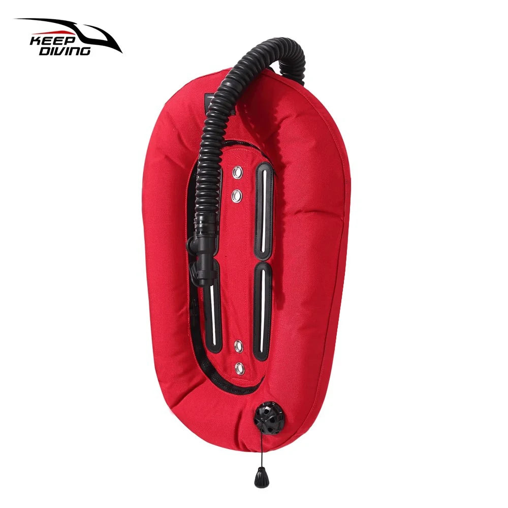 1Pcs 30LBS Scuba Diving BCD Donut Wing Single Tank Tech Dive Cylinder Buoyancy Compensator Safety Equipment