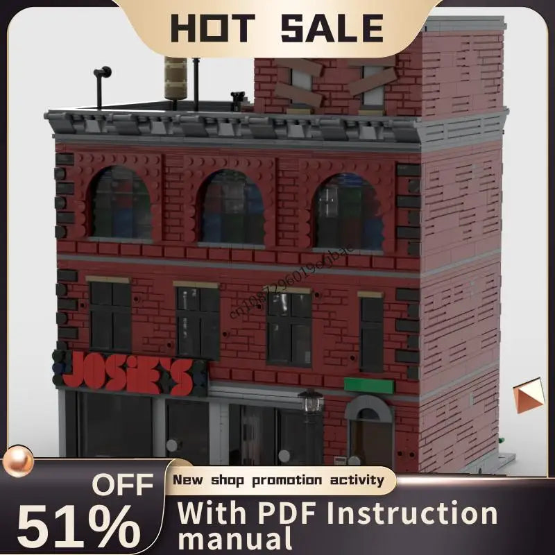 New 4245Pcs Hot Famous Hero Movie Moc Hells Kitchen Model Building Blocks Diy Creative Ideas Kid Toy Birthday Christmas Gift