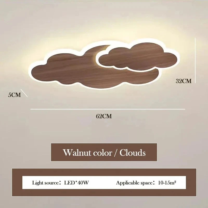 Cloud Shaped Children's Room Bedroom LED Ceiling Lamp Nordic Modern Living Room Decoration Home Dining Room Kitchen Chandelier