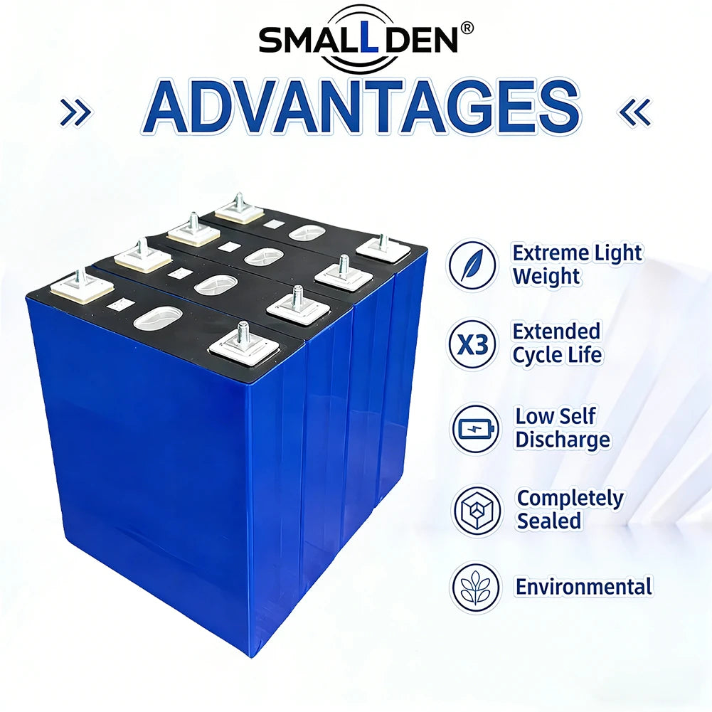 3.2V 105AH 230AH 250AH 280AH 304K 314AH 680AH EVE LifePO4 Battery Grade A Rechargeable DIY 12V 24V 48V for RV EV Home Energy