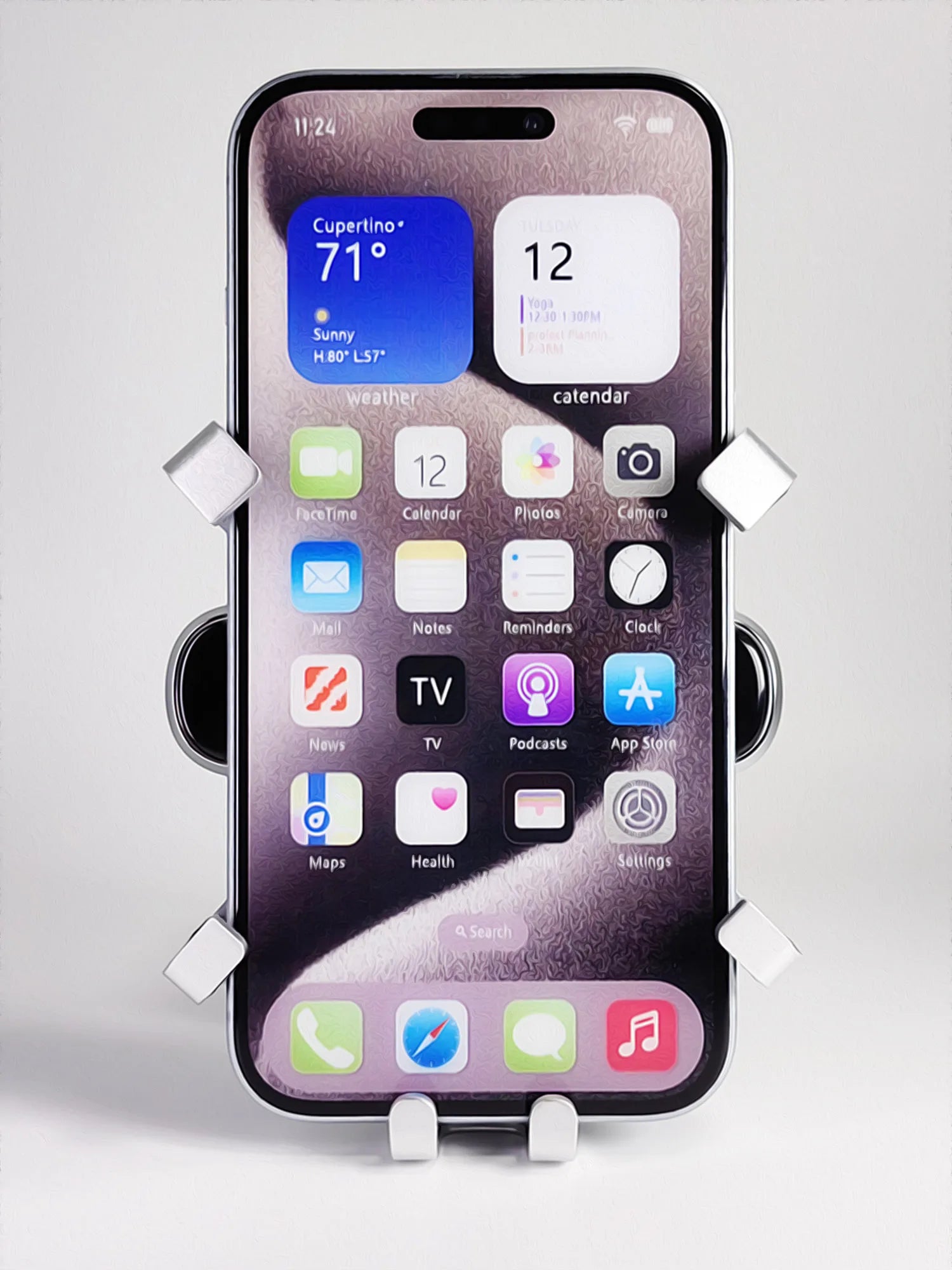 For Leapmotor T03 2020 2021 2022 2023 2024 Car Phone Holder Wireless Charging Bracket Base Gravity Stand Phone Mount Accessories
