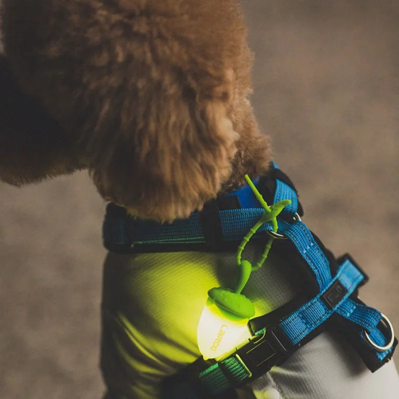 Dog Glow-in-the Dark Pendant Walk Dogs Pet Fun Led Rechargeable Pendants Waterproof Night Prevent Lost Pet Products Accessories