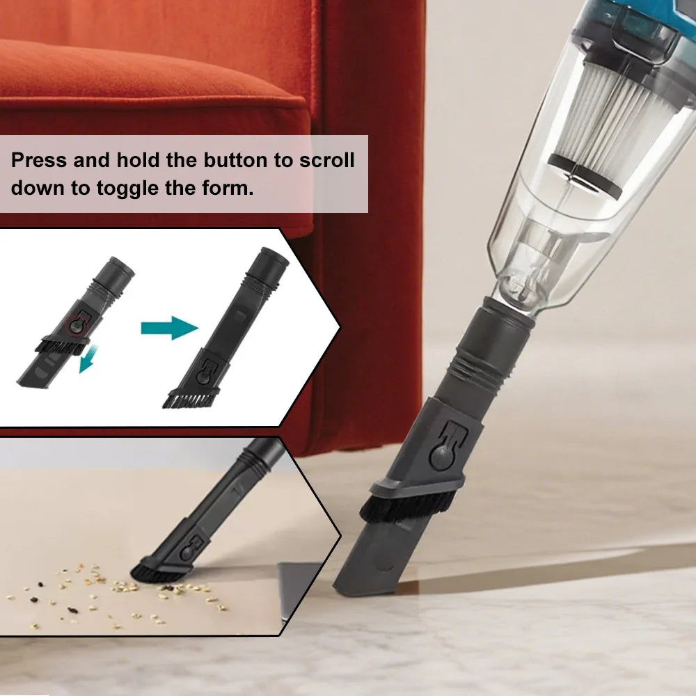 10000PA Electric Vacuum Cleaner Cordless Handheld Home Car Dual Use for Home Pet Hair Cleaning Power Tool For Makita 18V Battery