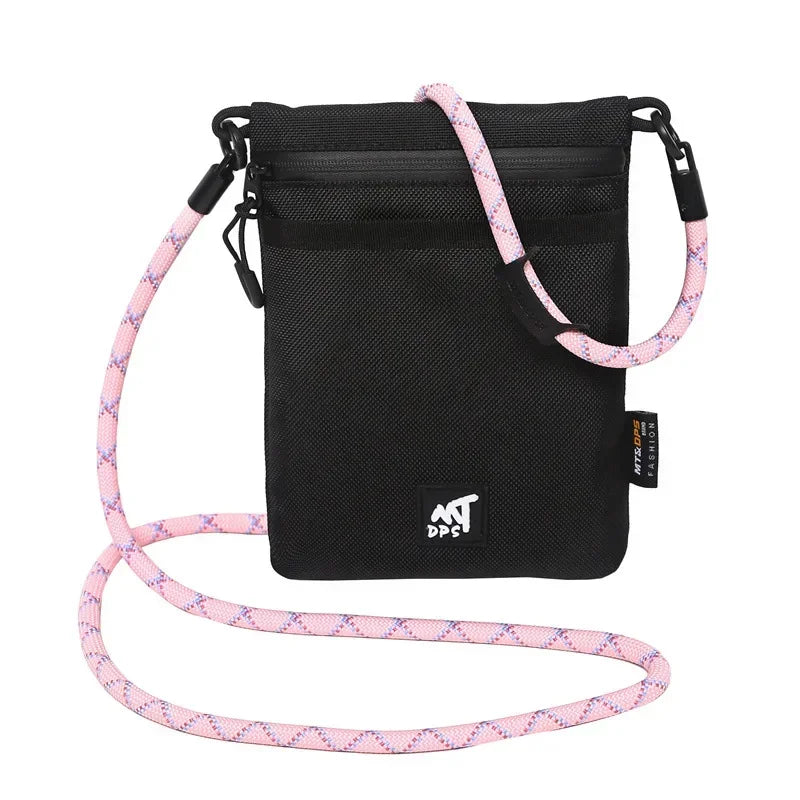 Nylon Lanyard Small Shoulder Bag for Boys Original Niche Commuter Mobile Phone Bag for Girls Crossbody Small Shoulder Bag
