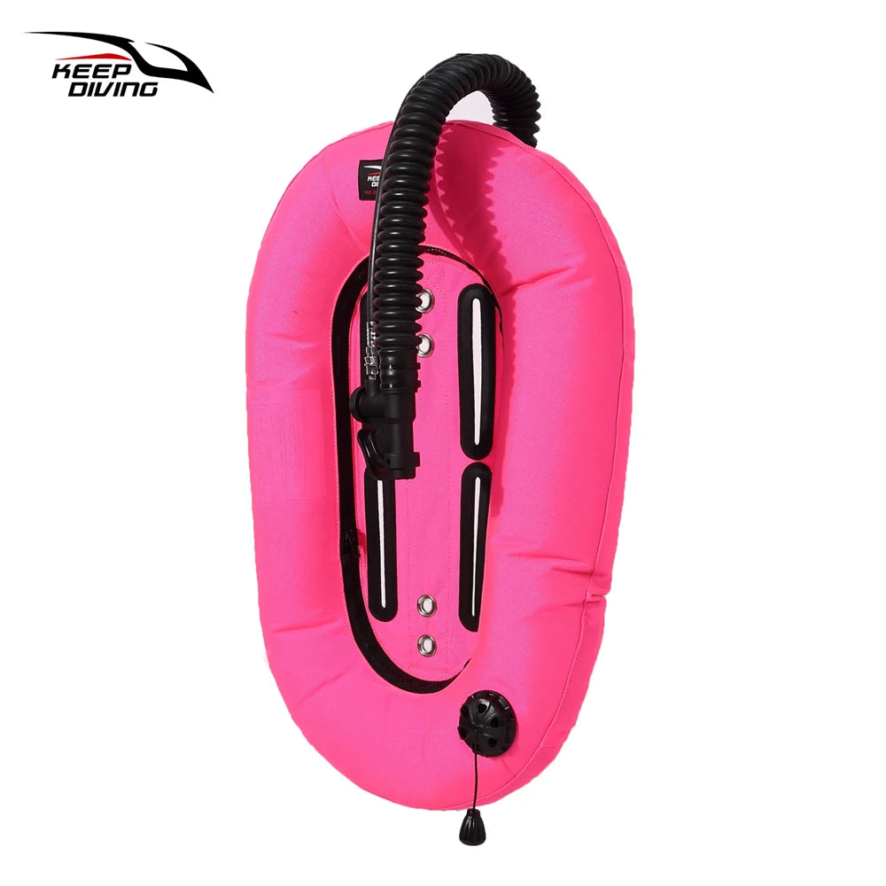 1Pcs 30LBS Scuba Diving BCD Donut Wing Single Tank Tech Dive Cylinder Buoyancy Compensator Safety Equipment