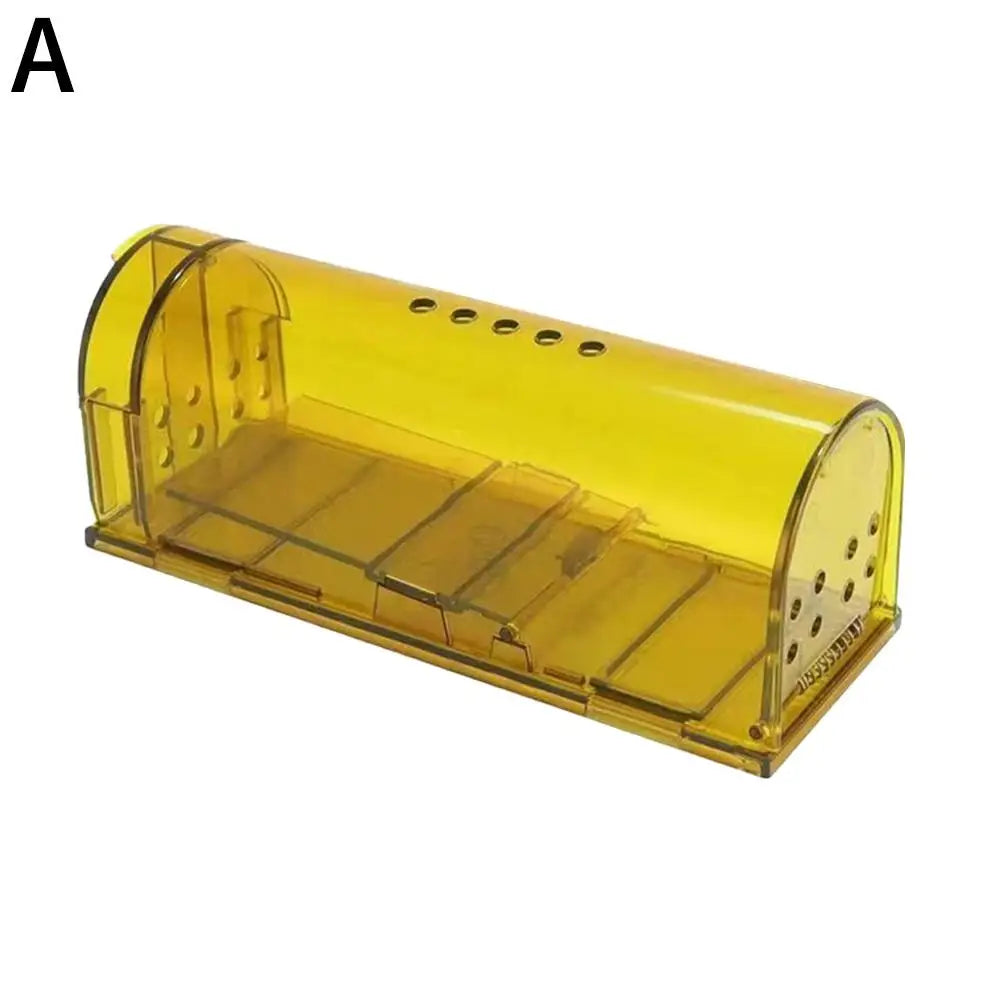 Reusable Mouse Trap Cage - Humane No Kill Rodent Catcher for Pet Control 1Pc Mouse Trap Cage Strong Mousetrap K6K9