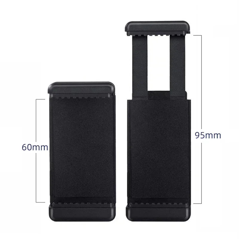 For Tripod Mobile Smart Phone Universal Accessories Stand Mount Tripod Stand Phone Clip 1/4 Inch Screw Hole Holder