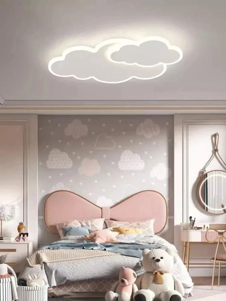 Cloud Shaped Children's Room Bedroom LED Ceiling Lamp Nordic Modern Living Room Decoration Home Dining Room Kitchen Chandelier