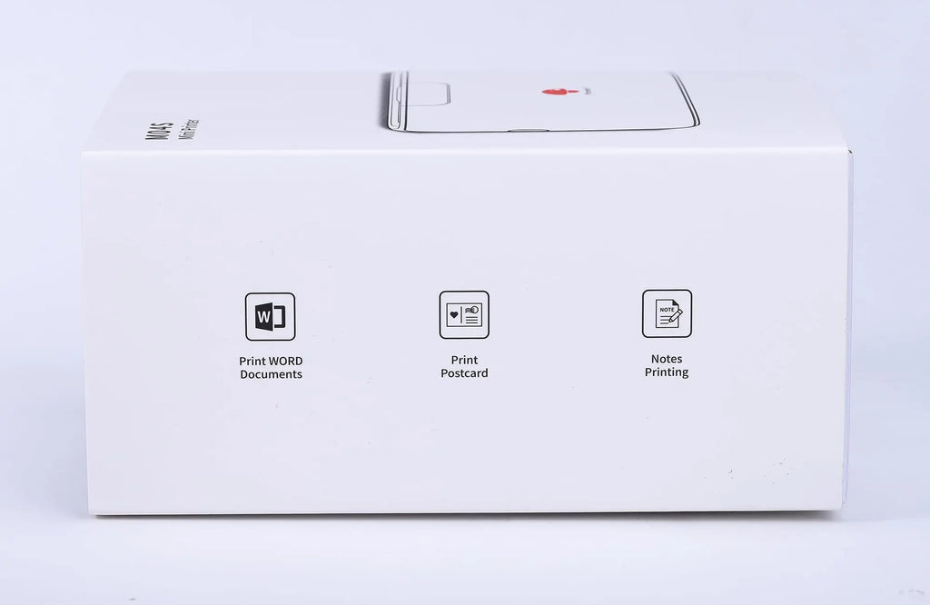 Phomemo M04S 110mm Portable Printer 304dpi Bluetooth Inkless Thermal Printer Support 53/80/110mm Thermal Paper for Mobile Phone