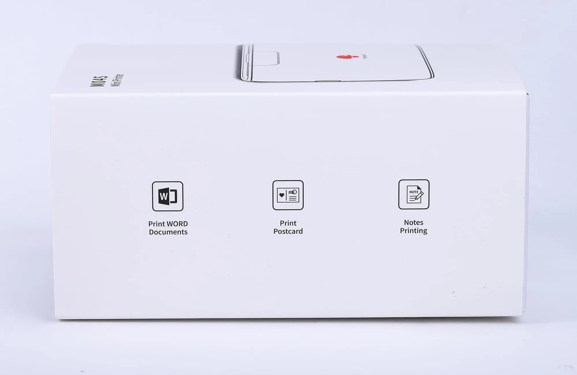 Phomemo M04S 110mm Portable Printer 304dpi Bluetooth Inkless Thermal Printer Support 53/80/110mm Thermal Paper for Mobile Phone