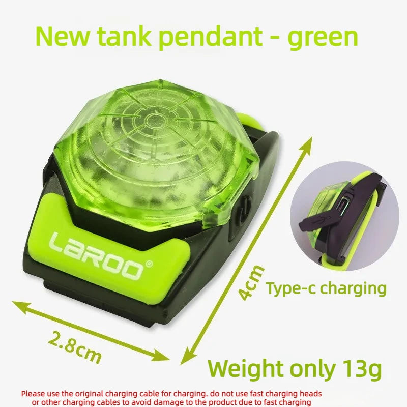 Dog Glow-in-the Dark Pendant Walk Dogs Pet Fun Led Rechargeable Pendants Waterproof Night Prevent Lost Pet Products Accessories