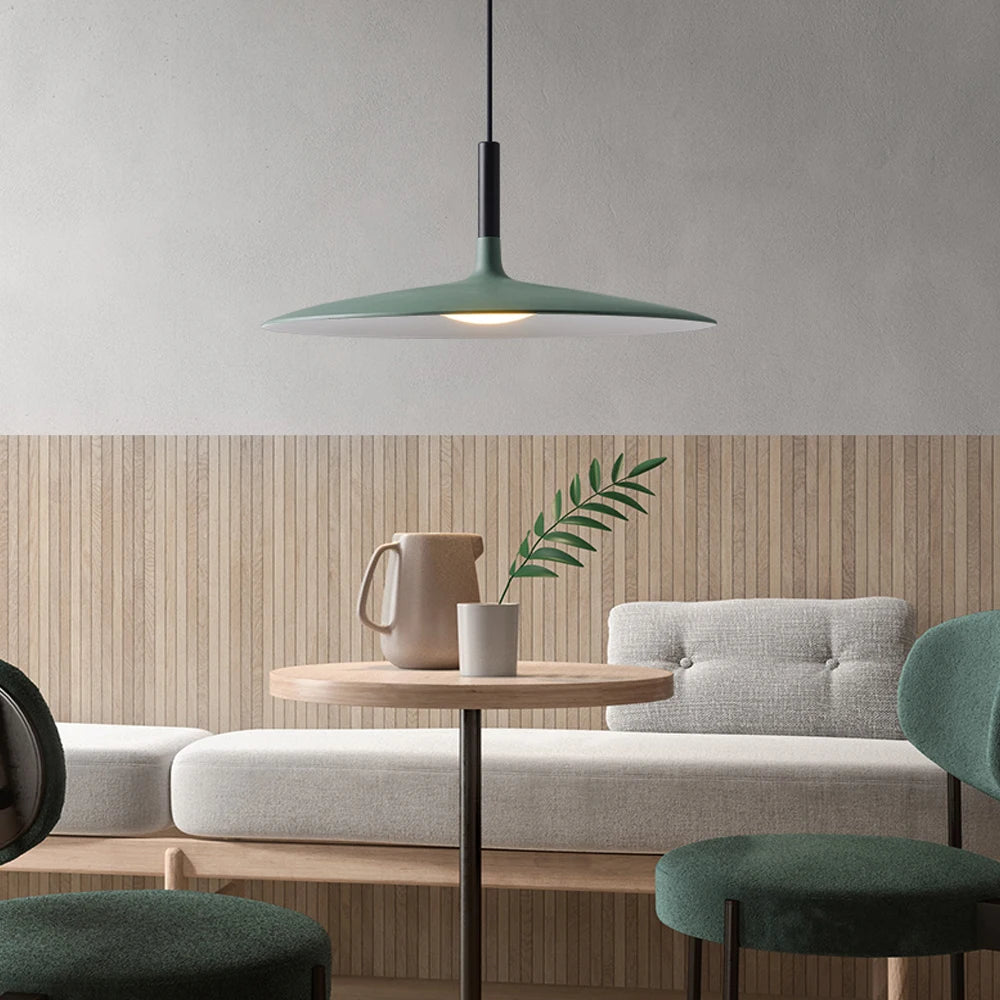Modern Nordic Pendant Lights Minimalist Hanging Lamps Art Designer Metal LED Chandelier for Kitchen Living Bedroom Bar Decro