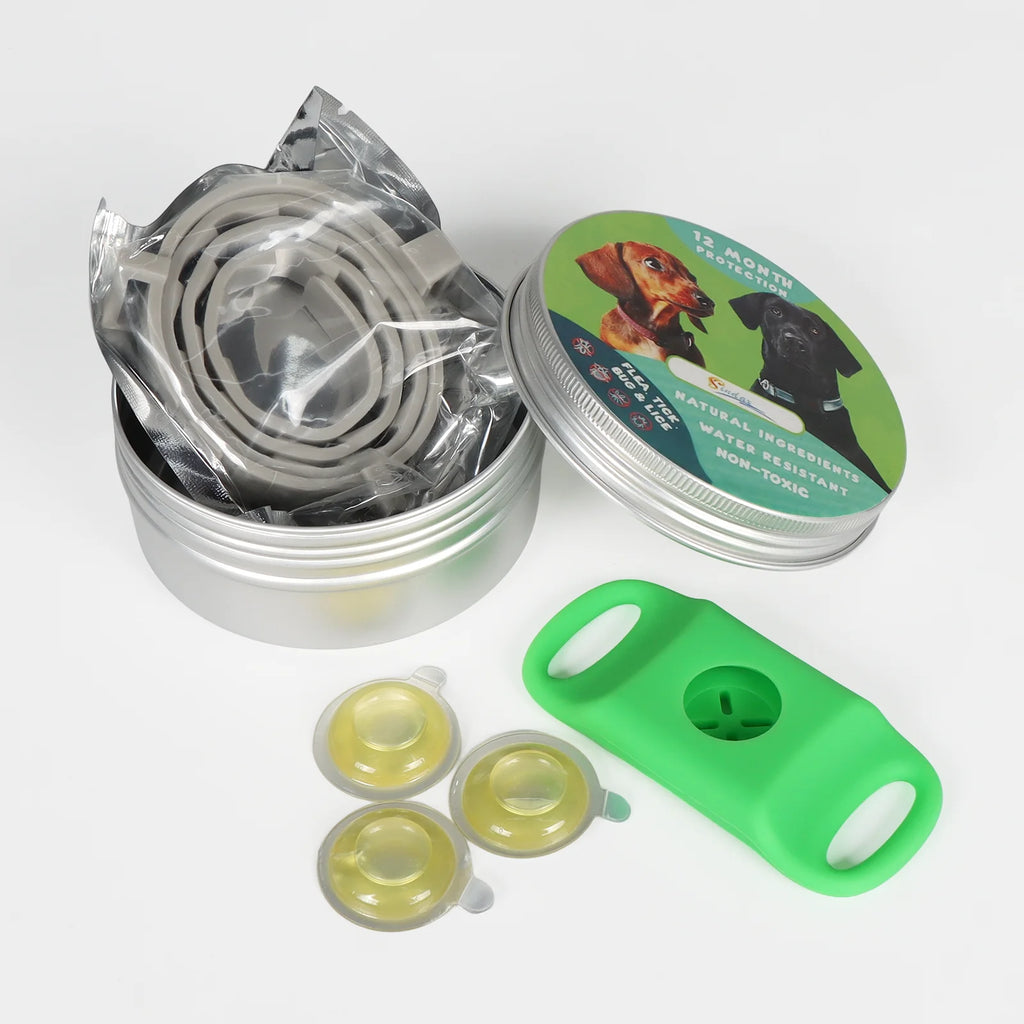 Outdoor-Ready Pet Protection Collar Natural Waterproof Tear-Resistant Design Safety Accessory for Active Dogs and Daily Walks
