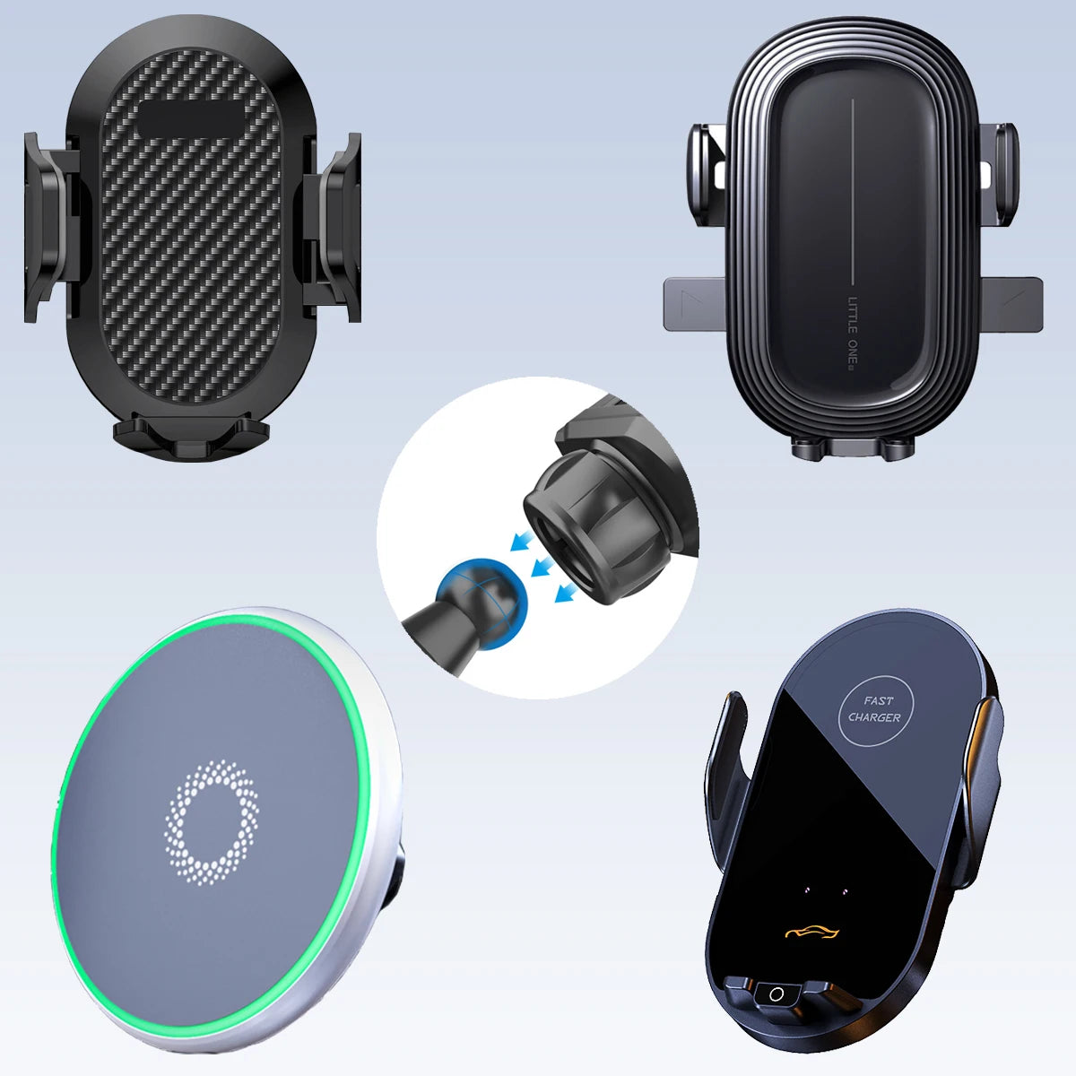 Special Phone Holder For Leapmotor B10 2025 2026 Magnetic Car Phone Mount Smart Sensing Invisible Base Car Accessories