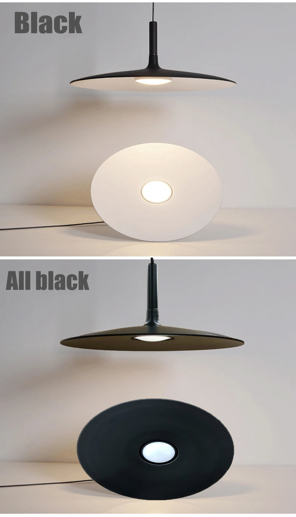 Modern Nordic Pendant Lights Minimalist Hanging Lamps Art Designer Metal LED Chandelier for Kitchen Living Bedroom Bar Decro
