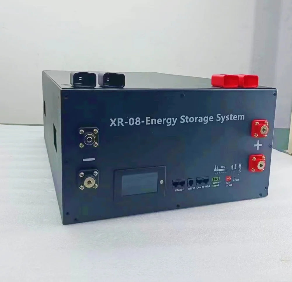 XR08-48V280AH 16S48V Solar Home Energy Storage LiFePO4 Battery bank/Case/Box DIY Kit for JK-BMS-3.2LCD EVE CATL 280AH 302AH