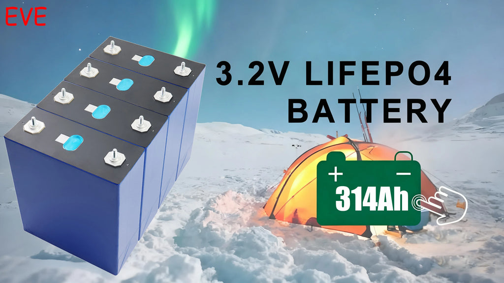 3.2V 105AH 230AH 250AH 280AH 304K 314AH 680AH EVE LifePO4 Battery Grade A Rechargeable DIY 12V 24V 48V for RV EV Home Energy