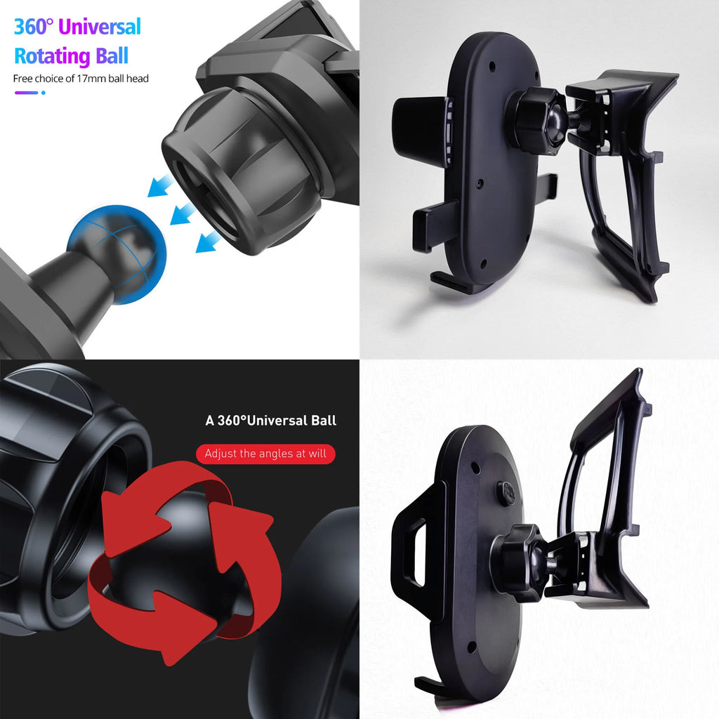 For Leapmotor T03 2020 2021 2022 2023 2024 Car Phone Holder Wireless Charging Bracket Base Gravity Stand Phone Mount Accessories