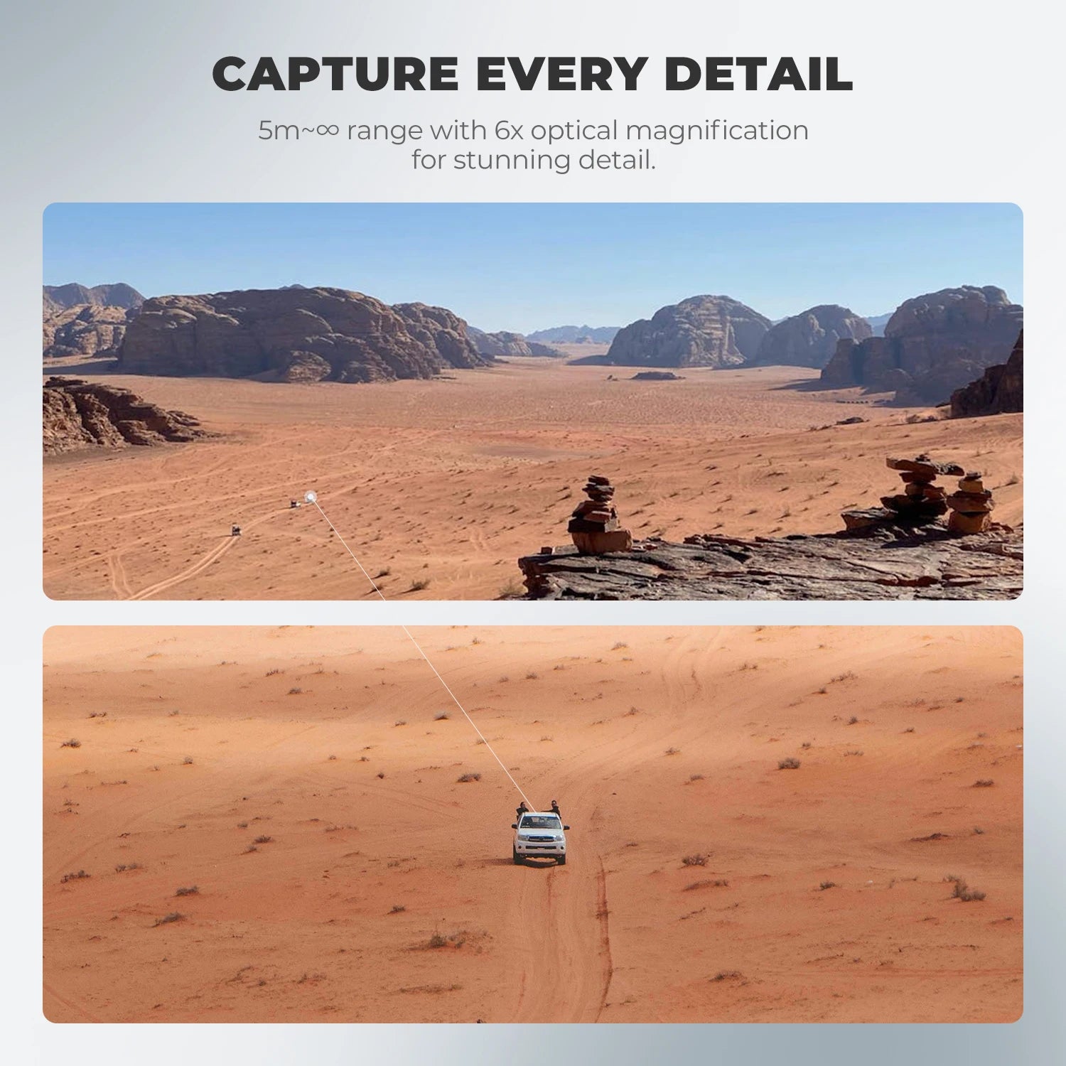 Freewell 6x Telephoto Lens Compatible 17mm Mount Phone Case for Enhanced Smartphone Zoom Photography Capture Distant Details