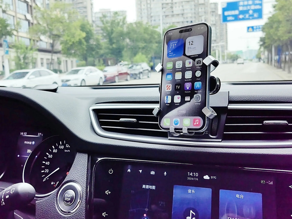 For Leapmotor T03 2020 2021 2022 2023 2024 Car Phone Holder Wireless Charging Bracket Base Gravity Stand Phone Mount Accessories
