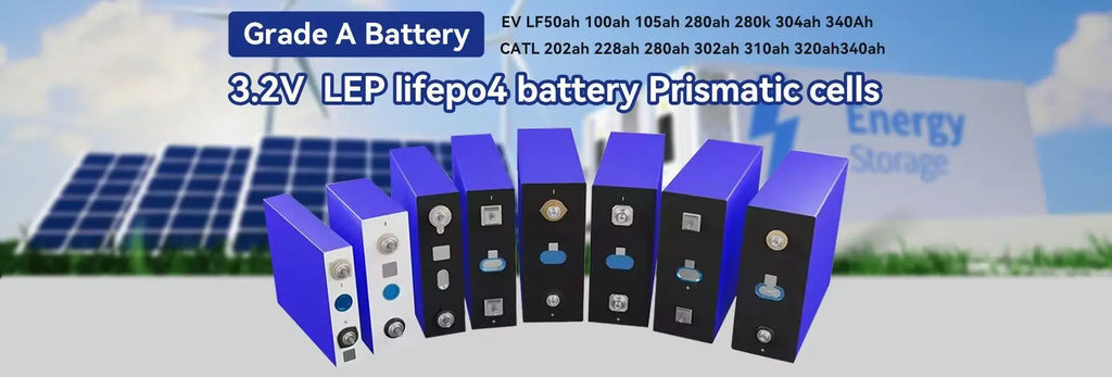 3.2V 105AH 230AH 250AH 280AH 304K 314AH 680AH EVE LifePO4 Battery Grade A Rechargeable DIY 12V 24V 48V for RV EV Home Energy