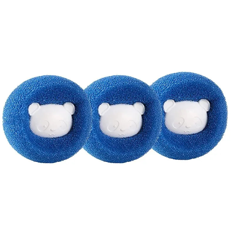 3-10 Pcs Reusable Laundry Balls Pet Hair Remover Washing Machine Lint Catcher Filter Balls Lint & Fur Remover for Clothes Home