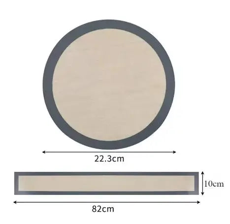 Detachable Baking Mat - Non-stick High-Temp Fiberglass Silicone, Cake Bread Liner Reusable Baking Pan Mat Kitchen Accessories