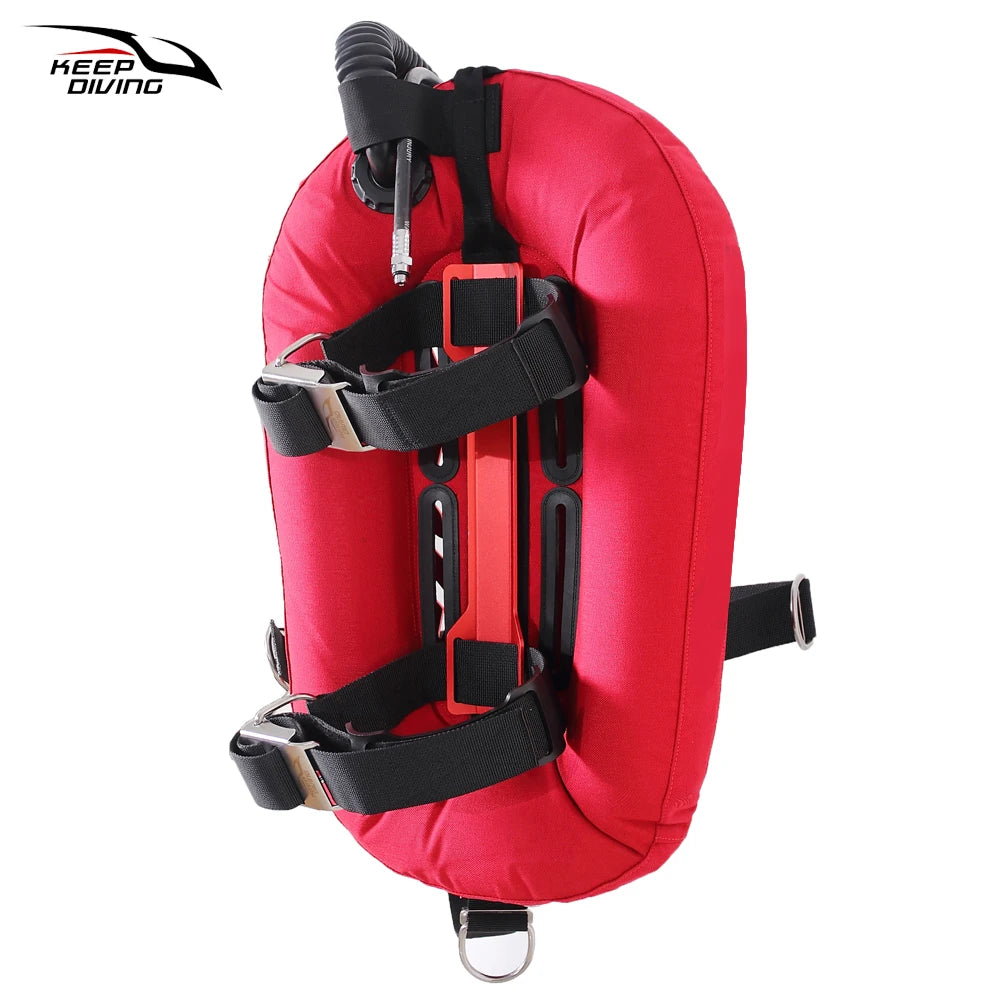 1Pcs 30LBS Scuba Diving BCD Donut Wing Single Tank Tech Dive Cylinder Buoyancy Compensator Safety Equipment