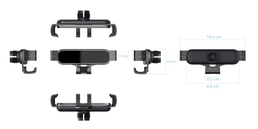 For Leapmotor T03 2020 2021 2022 2023 2024 Car Phone Holder Wireless Charging Bracket Base Gravity Stand Phone Mount Accessories