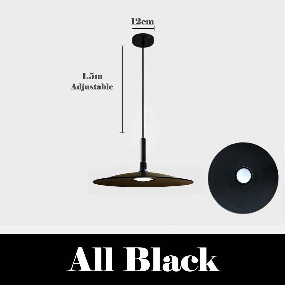 Modern Nordic Pendant Lights Minimalist Hanging Lamps Art Designer Metal LED Chandelier for Kitchen Living Bedroom Bar Decro