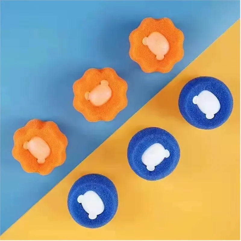 3-10 Pcs Reusable Laundry Balls Pet Hair Remover Washing Machine Lint Catcher Filter Balls Lint & Fur Remover for Clothes Home