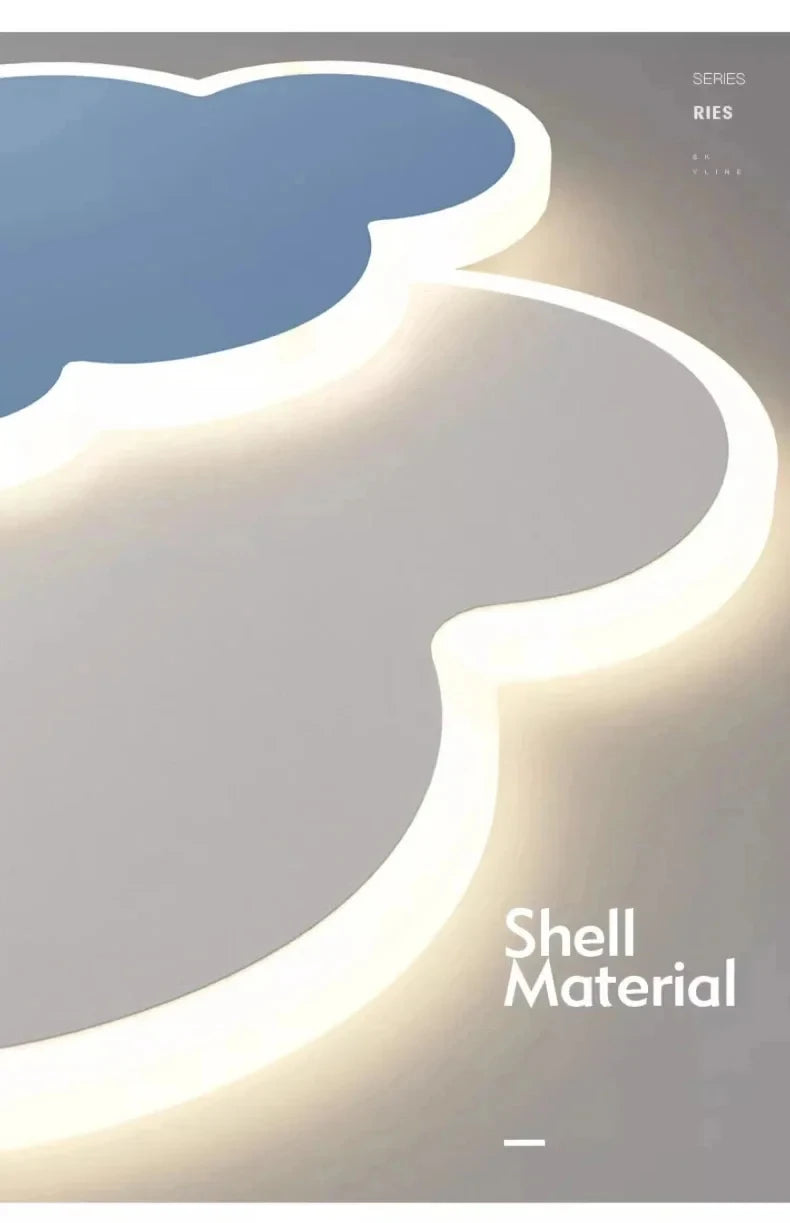 Cloud Shaped Children's Room Bedroom LED Ceiling Lamp Nordic Modern Living Room Decoration Home Dining Room Kitchen Chandelier